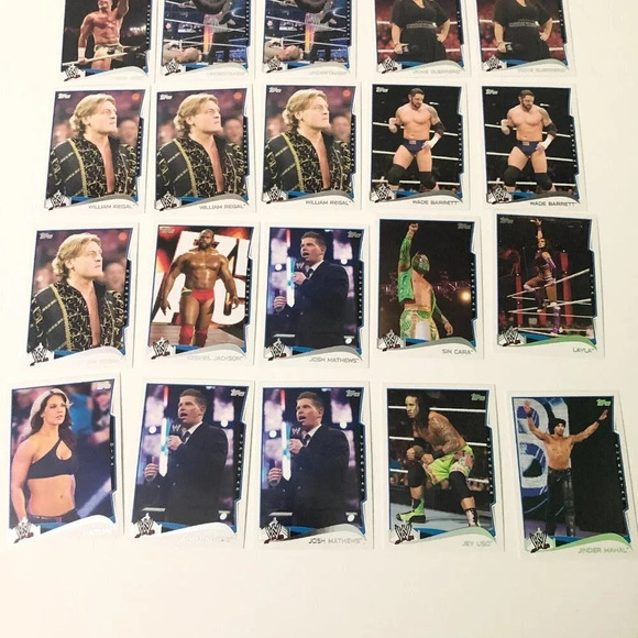 2014  WWE Topps Lot of 68 Wrestling Cards Superstar Legend Diva - Picture 11 of 16